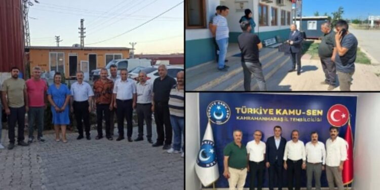 Genel Başkanlarımız Deprem Bölgesinde Vatandaşlarımız ve Kamu Görevlileri İle Bir Araya Geldi