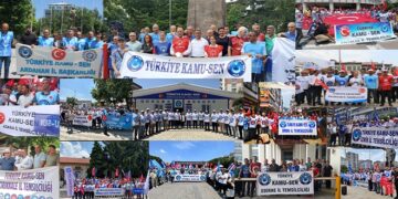 Tüm İllerde Eş Zamanlı Olarak Memur Maaş Artışlarına İlişkin Basın Açıklaması Yaptık