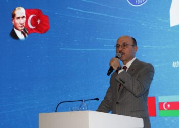 “Türkiye Cumhuriyeti’nin 100. Yılı Anısına” Düzenlediğimiz 4. Uluslararası Türk Dünyası Mühendislik ve Fen Bilimleri Kongresi Başladı.