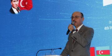 “Türkiye Cumhuriyeti’nin 100. Yılı Anısına” Düzenlediğimiz 4. Uluslararası Türk Dünyası Mühendislik ve Fen Bilimleri Kongresi Başladı.